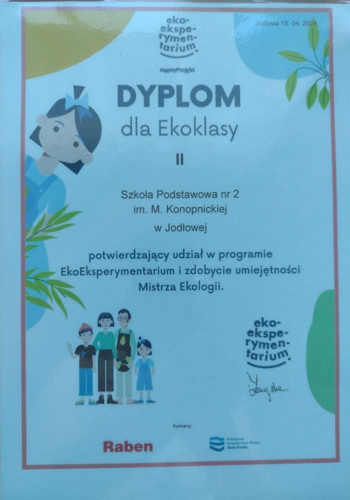 dyplom eko