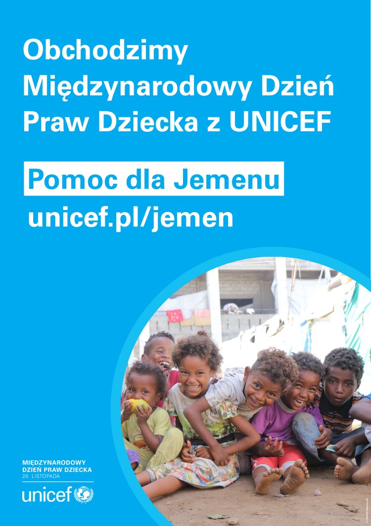 UNICEF Polska MDPD plakat